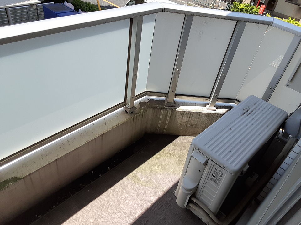 12/30 バルコニー