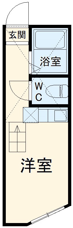 ユナイト六浦セグラーテの間取り