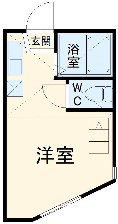 ユナイト六浦セグラーテの間取り