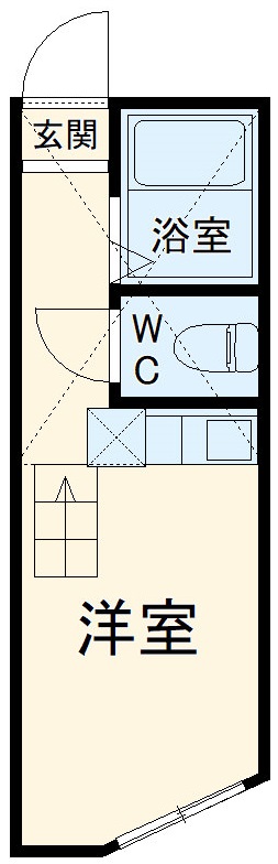 ユナイト六浦セグラーテの間取り