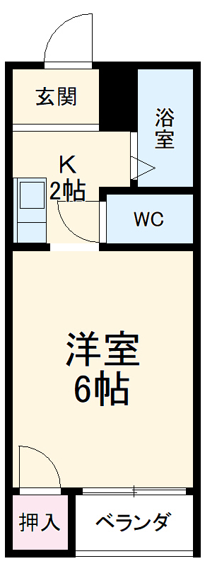 Love Wing白鳥の間取り
