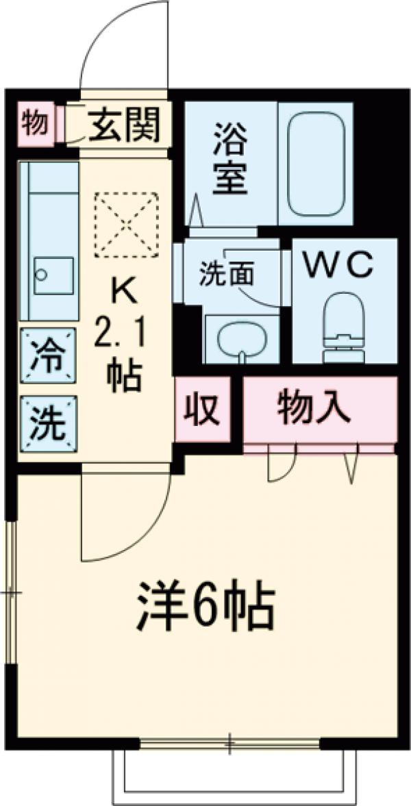 サニーハウスBの間取り