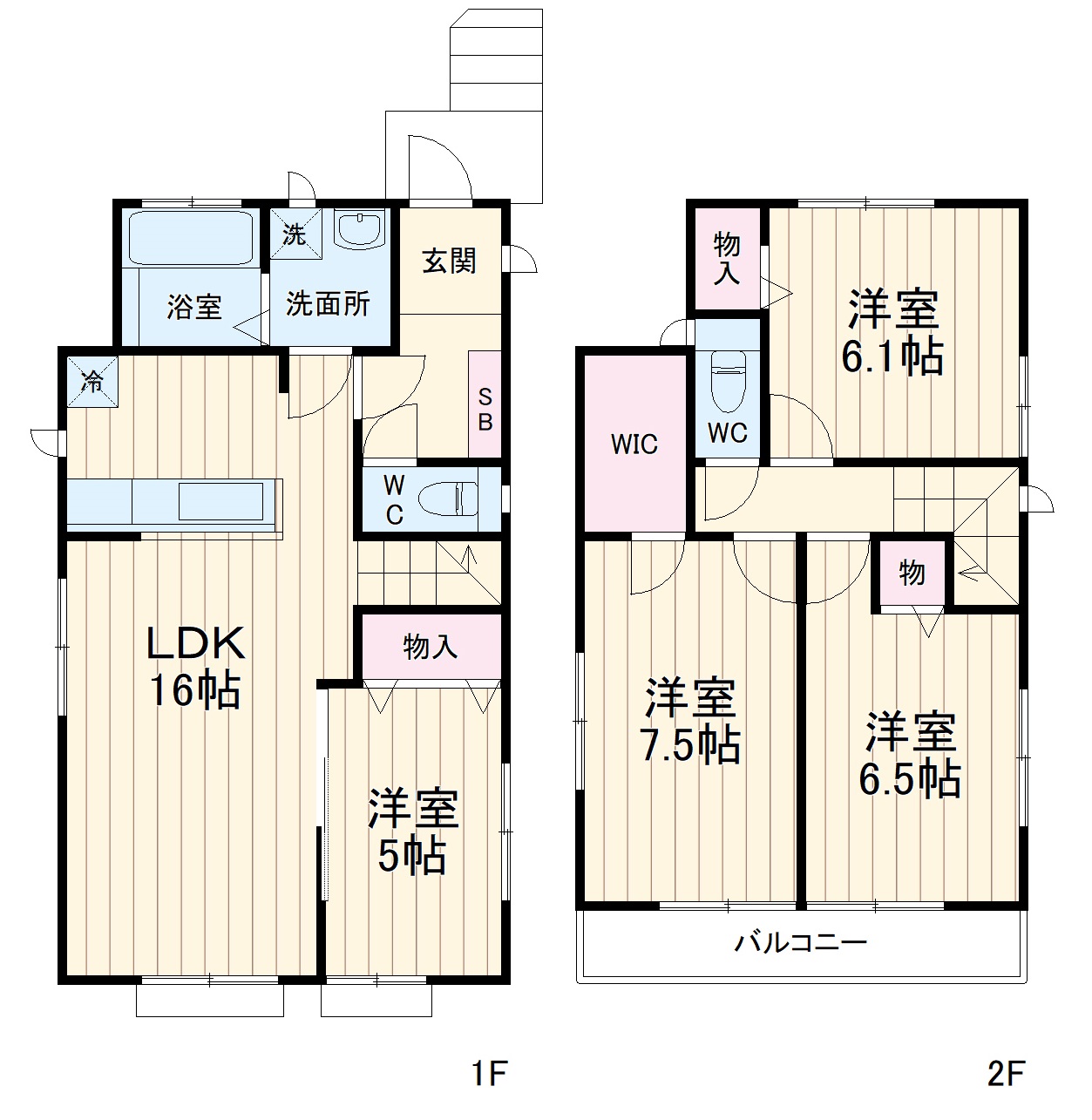 Kolet船橋習志野台の間取り