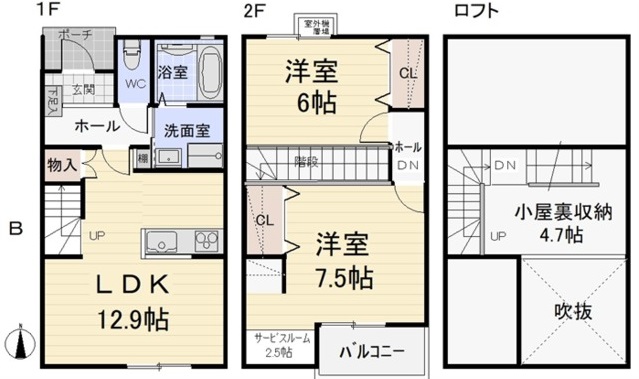 エスパス神村の間取り