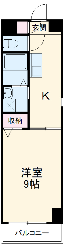 クレアール六名本町の間取り