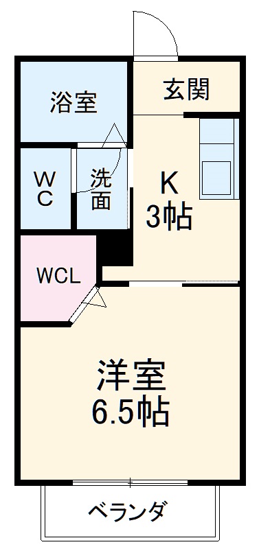 シャーメゾン三崎の間取り