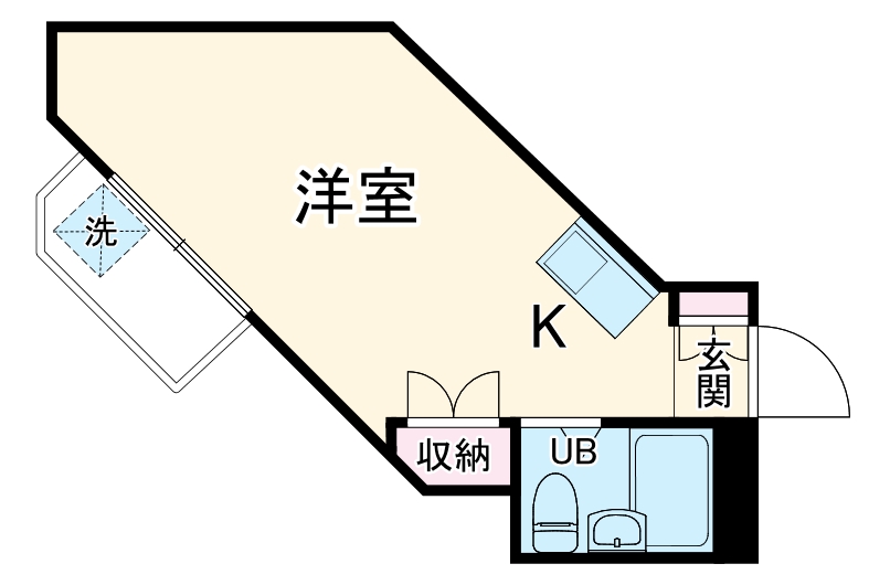 ロワイヤル中山の間取り