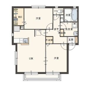 カーサルミエールCの間取り