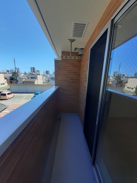 12/24 バルコニー