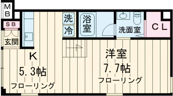 シルバラード スプリングスの間取り