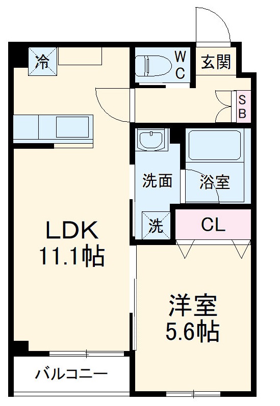 ラカーナの間取り