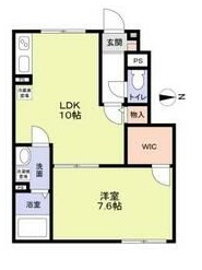 ベリエ花小金井の間取り