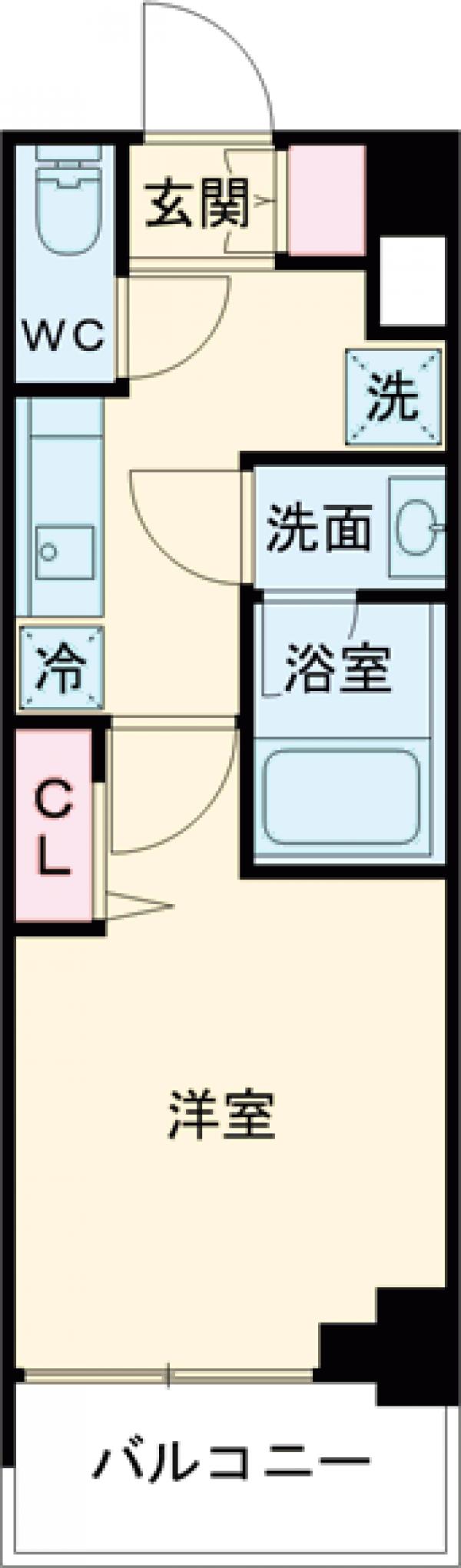 SPコート四ツ木の間取り