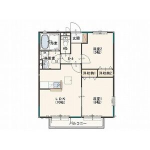 カモミールAの間取り