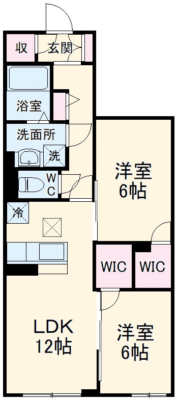 shu shu quattroの間取り