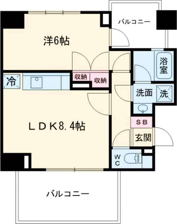 Ｋ’Ｓ新中野の間取り