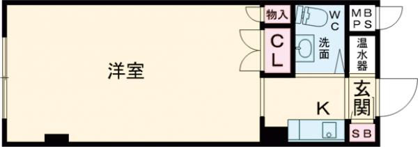 日神パレス江古田の間取り