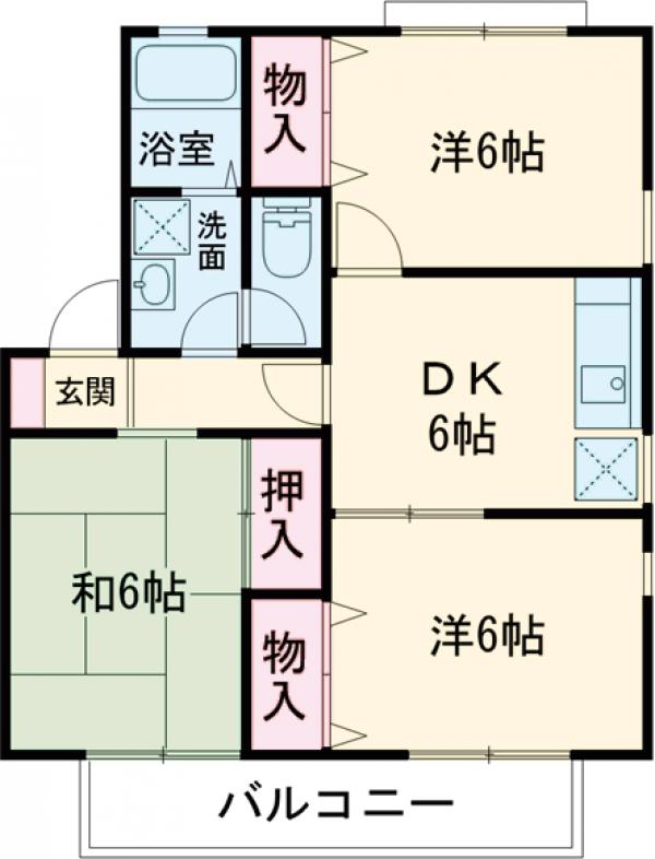 クローカスの間取り