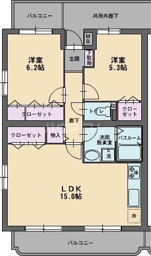 アルストロメリアの間取り