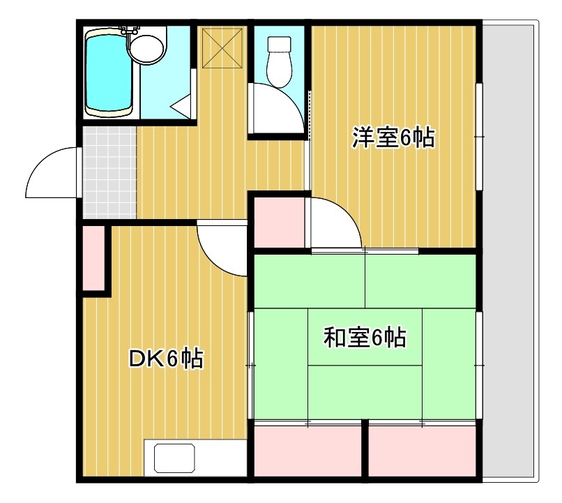 パブリックハウスの間取り