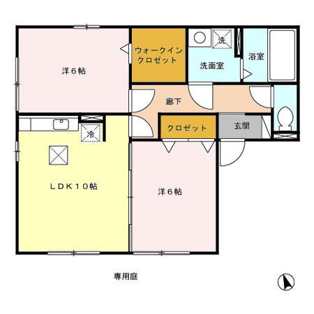セルシエールの間取り