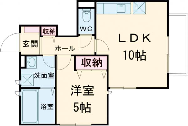 カーサ・ザ・エンコスタの間取り