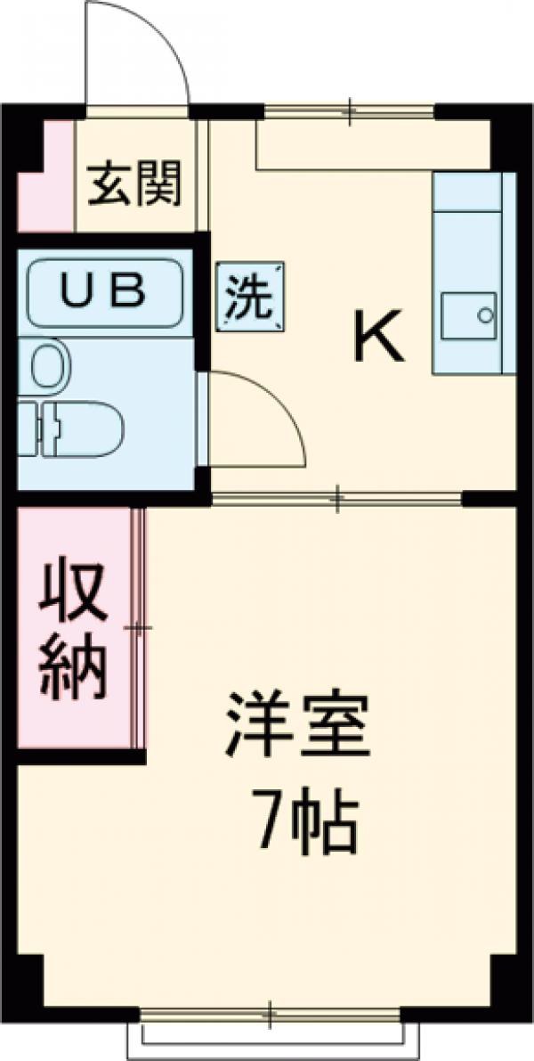 コーポニューウェイの間取り