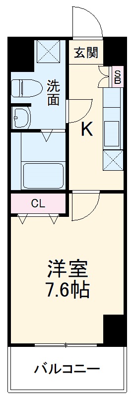 ノステルコート岡崎の間取り