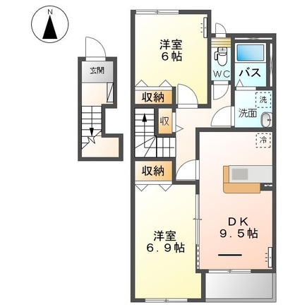 フェリスの間取り