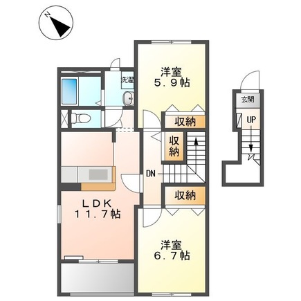 リバーガーデンの間取り