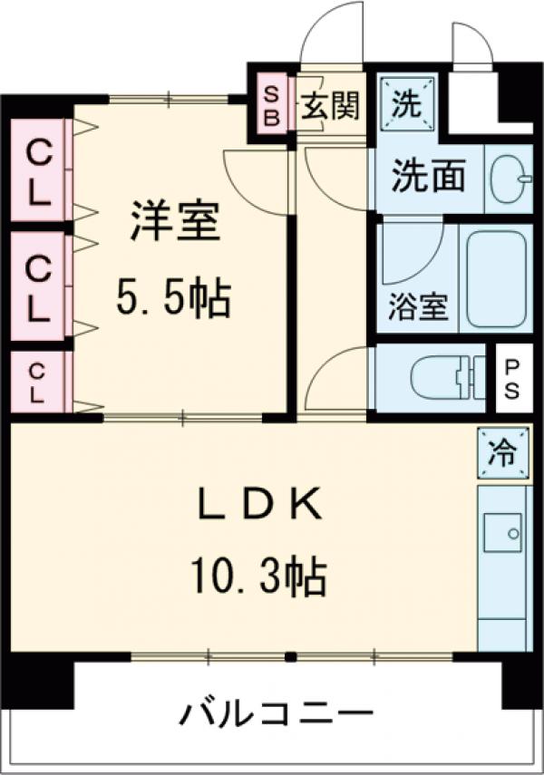 ヒルフォート常盤の間取り