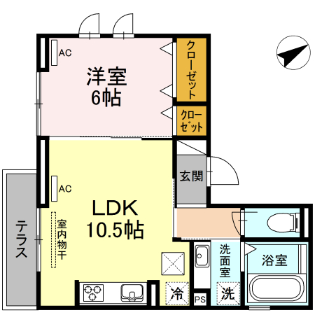 ラピス矢作の間取り