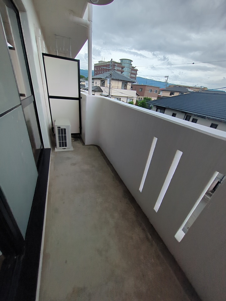 12/18 バルコニー