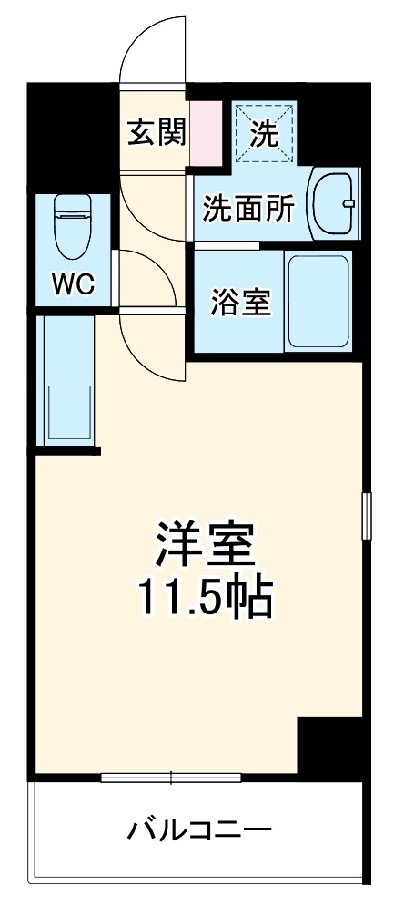 lives residence 太閤通の間取り