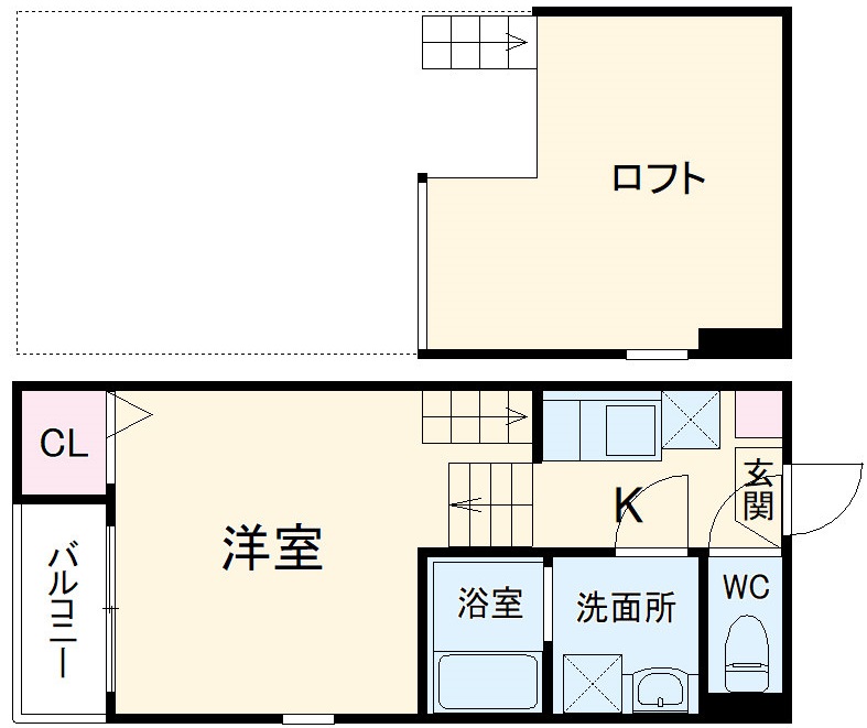 メゾン・シャドール名駅南の間取り