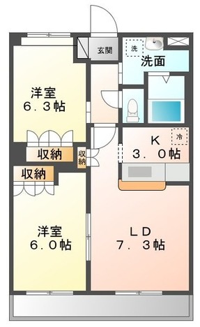 アルト キオーマの間取り