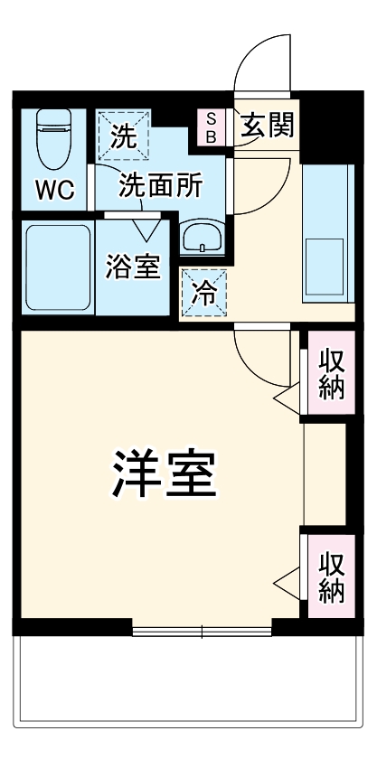 グレイス北松戸Ⅱの間取り