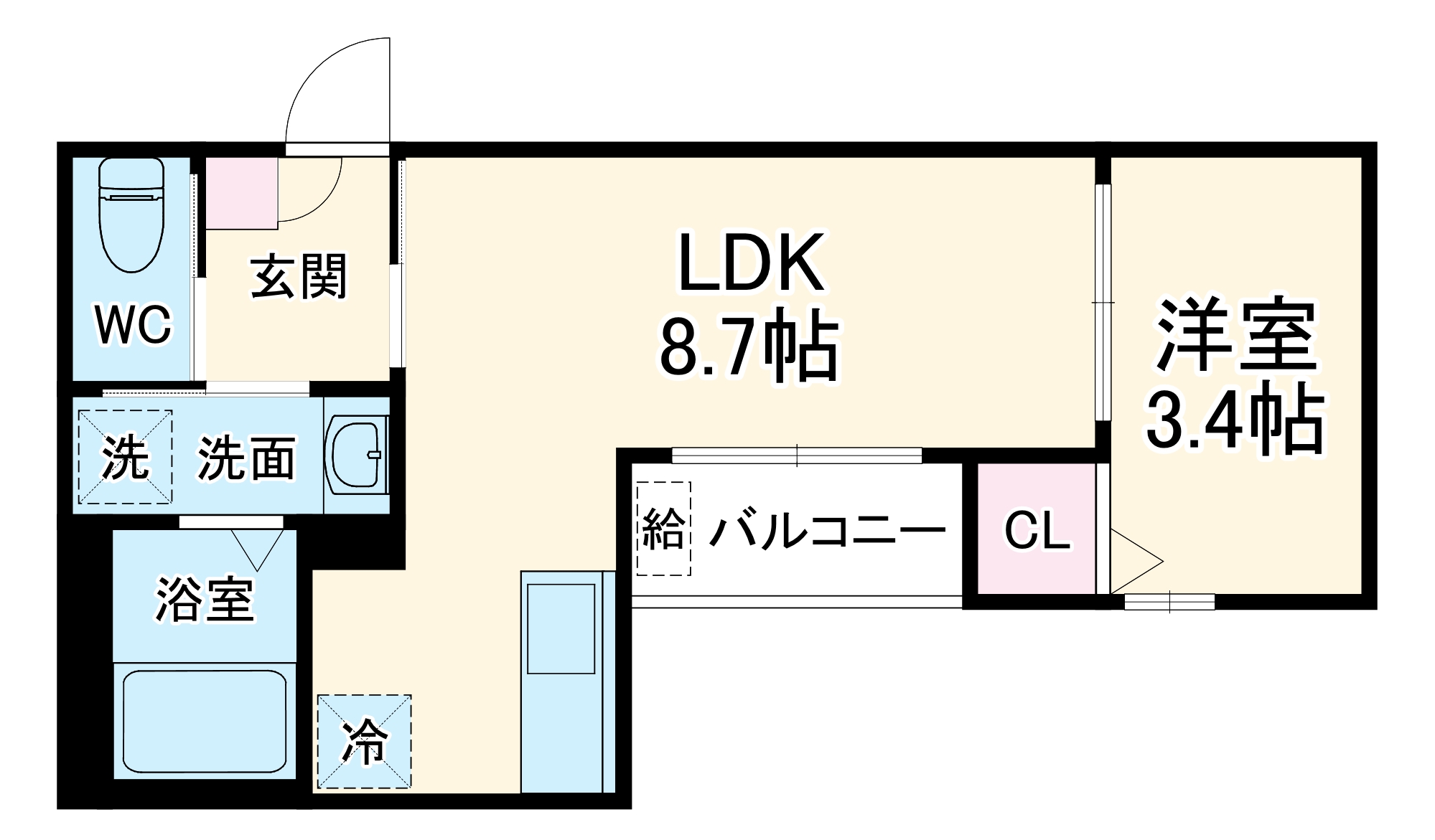 ROBOT HOUSE 守山B棟の間取り