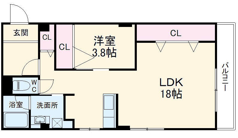 光陽マンションの間取り