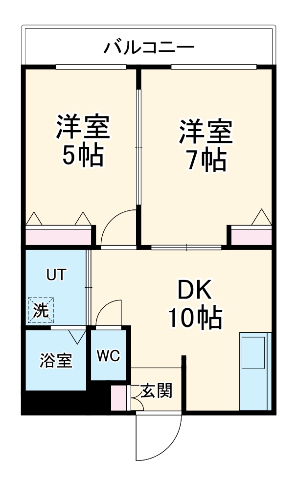 光陽マンションの間取り