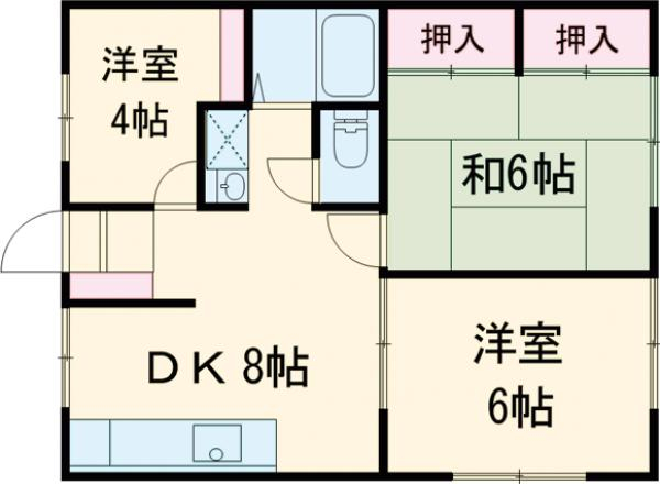 フィオリーナ・フジエダAの間取り