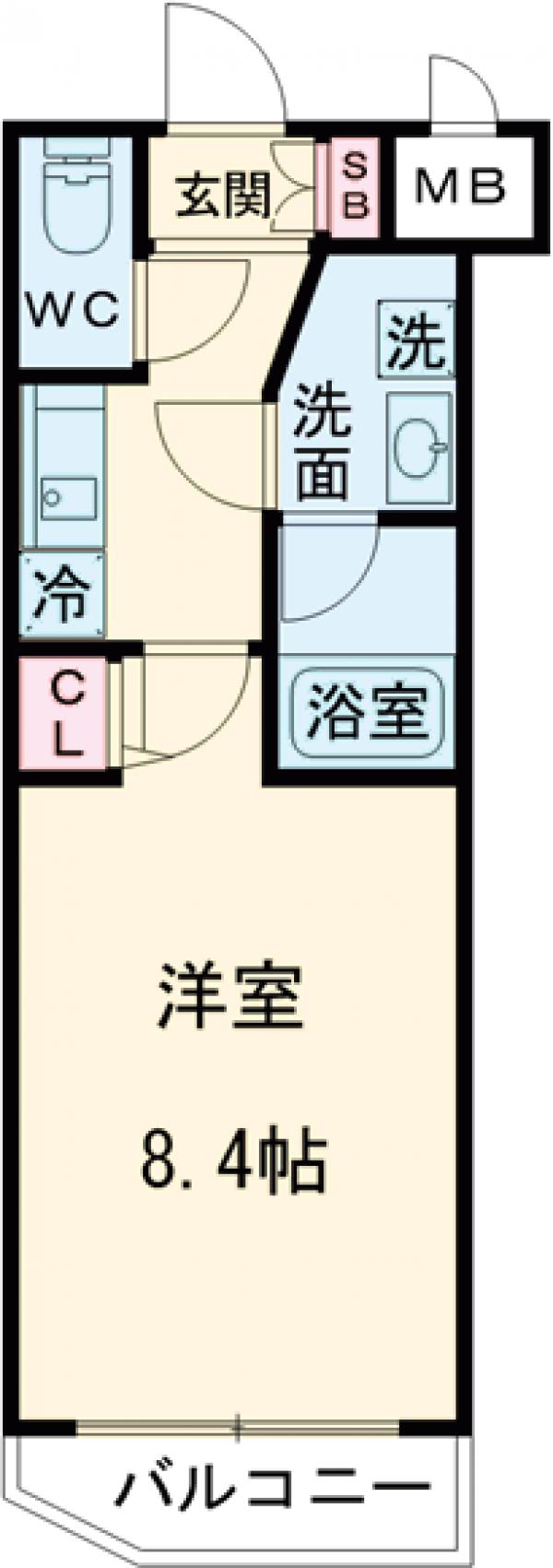 RELUXIA三宿池尻の間取り