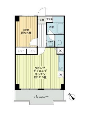 ライオンズマンション調布国領の間取り