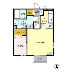 ルリエールの間取り