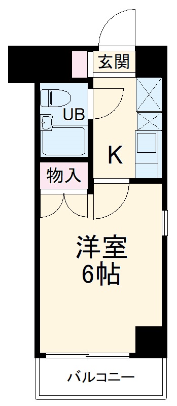 スカイコート草加の間取り