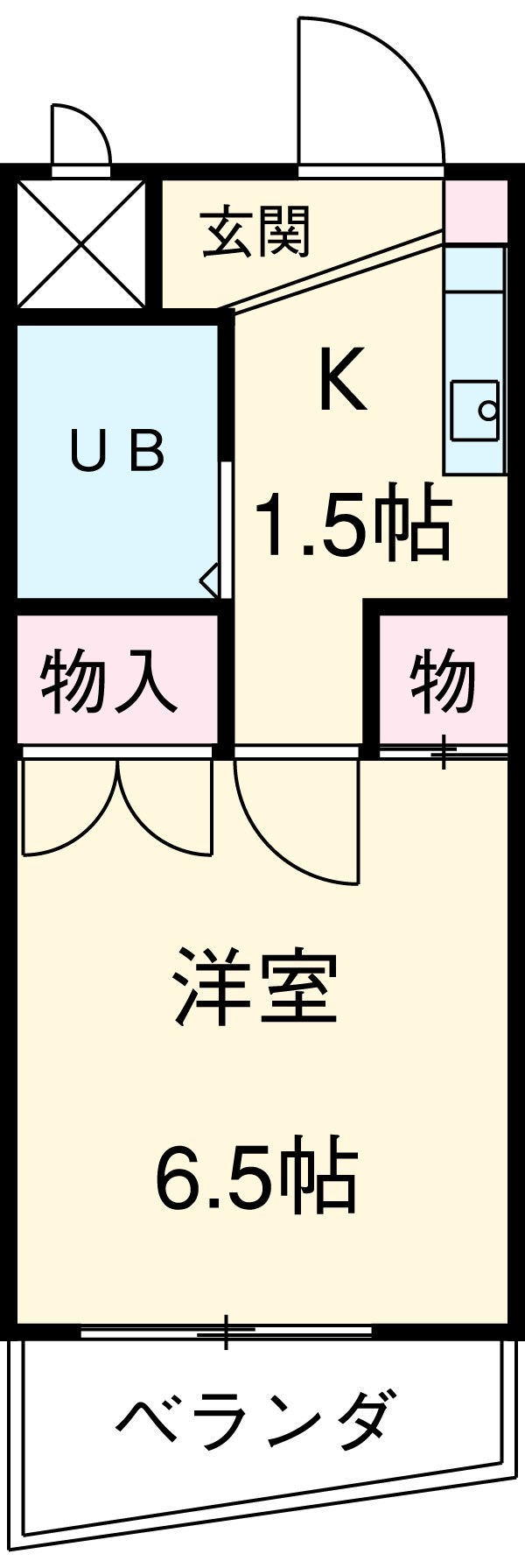 ハイネス西高蔵の間取り