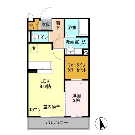 コマンドゥールの間取り