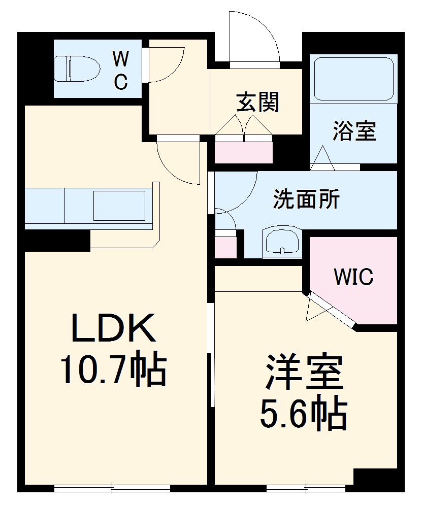 メゾン ド グロワールの間取り