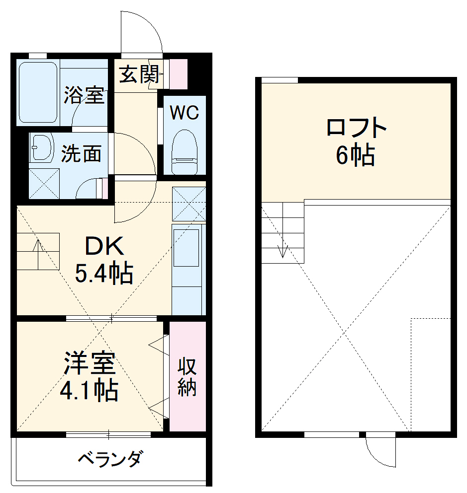 EPガーデン鬼越の間取り