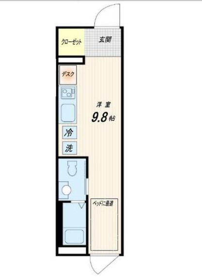Fullea神楽坂の間取り